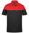 PSX-9M Stormetch Monterey Two-Tone Polo Shirt Red / Black colour image